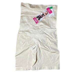 MAIDENFORM Control It Hi-Waist‎ Thighslimmer Shapewear Size L